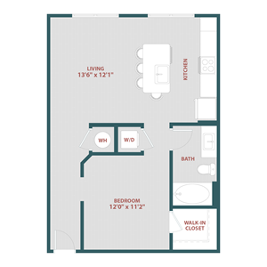 S2 One bedroom, One bathroom at 19 South Apartments, Kissimmee